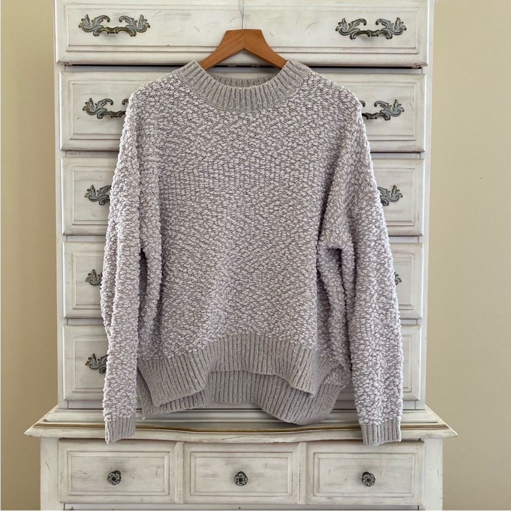 Vici Textured Cream Sweater